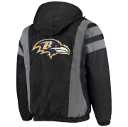 Blaine Baltimore Ravens Reflective Stripe Hooded Jacket