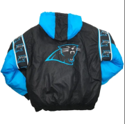 Burgess Carolina Panthers Bomber Jacket