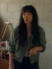 Wong And Winchester 2023 Marissa Wong Green Bomber Jacket