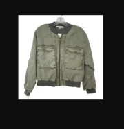 Wong And Winchester 2023 Marissa Wong Green Bomber Jacket