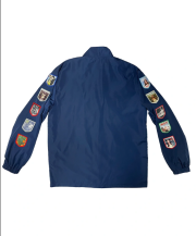 Lana Del Rey Racing Stripe Leather Jacket Motocollection