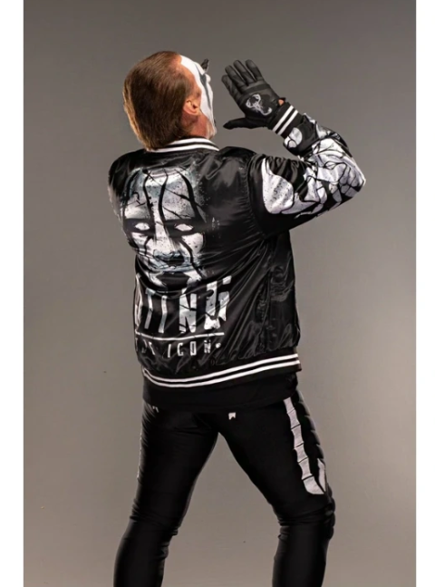 Screenshotss AEW Dynamite Sting Black Celebrity Jacket - Image 4