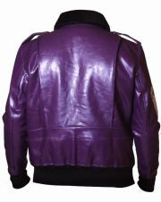 Batman Henchman Joker Costume Goon Leather Jacket - Image 6