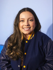 Going Varsity In Mariachi 2023 Letterman Blue Jacket