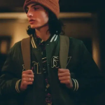 When You Finish Saving the World 2022 Finn Wolfhard Bomber Jacket