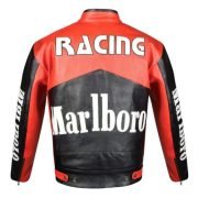 Marlboro Man Formula Racing McQueen Leather Jacket - Image 2