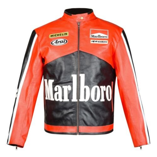s-l500-4.jpg Marlboro Man Formula Racing McQueen Leather Jacket - Image 1