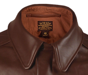 a2 authentic leather jacket medium brown