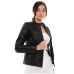 Women's Black Leather Jackets for Stylish Outwear