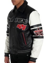 Stars & Stripes Iconic Americana Avirex Black Leather Jacket - Image 2