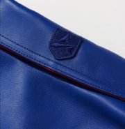 Stars & Stripes Iconic Americana Avirex Blue Leather Jacket - Image 5