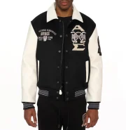 Avirex Omega Wool-Leather Jacket - Image 4