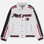 Tommy Jeans X Avirex Leather Jacket