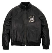 Avirex Apex Men's Leather Track Pursuit Jacket