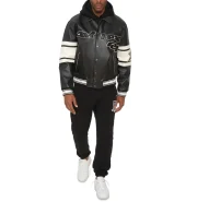 Avirex Brooklyn Skyline Leather Jacket - Image 7