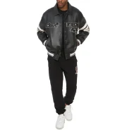 Avirex Brooklyn Skyline Leather Jacket - Image 8