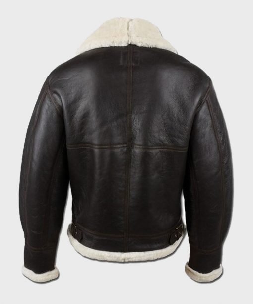Back-1.jpg Jackson-SF Aviator Shearling Leather Jacket - Image 4
