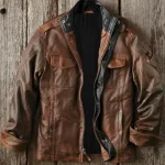 Bend In The Road Brown Leather Jacket