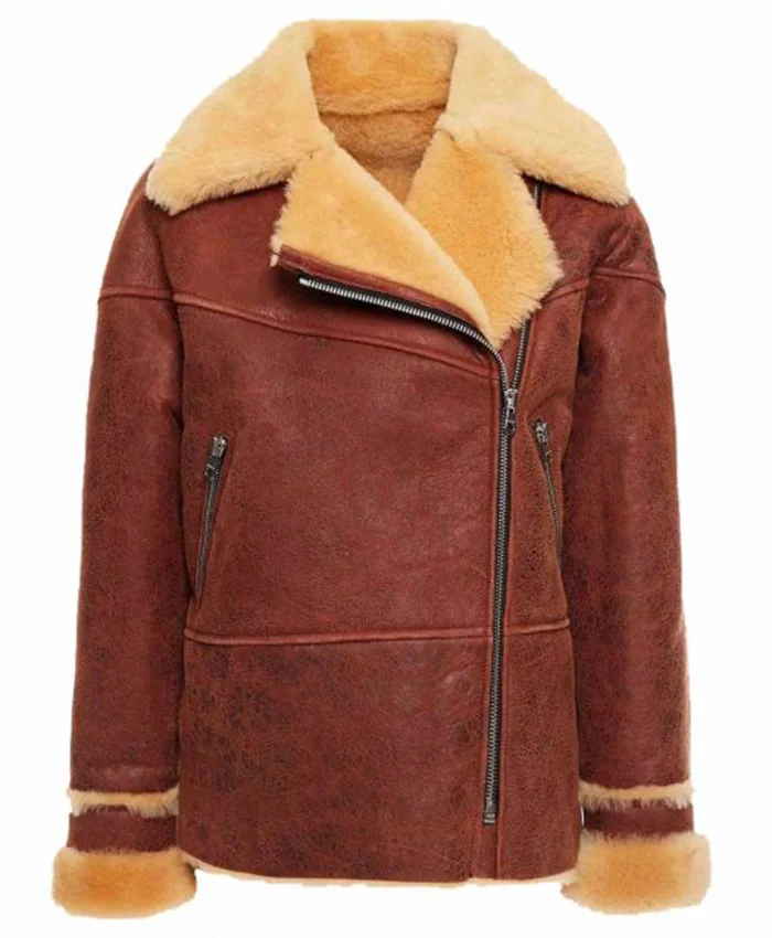 Brittney-Classic-Brown-Soft-Shearling-Leather-Jacket.webp Brittney Classic Brown Soft Shearling Leather Jacket - Image 1