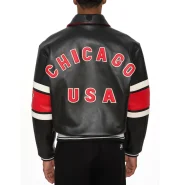 Avirex Chicago Leather Jacket - Image 4