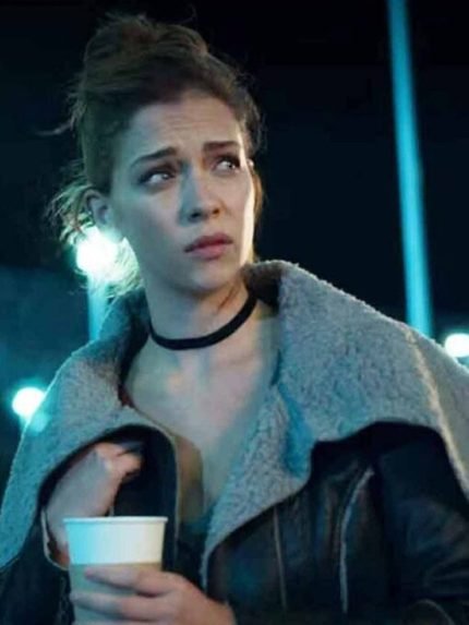 Carolina Miranda Who Killed Sara Elisa Shearling Jacket