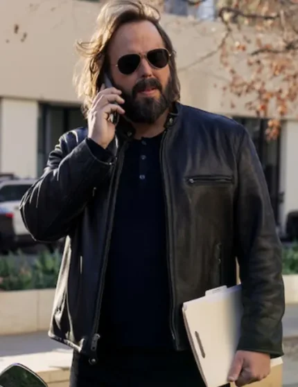 Cisco The Lincoln Lawyer S02 Black Leather Jacket