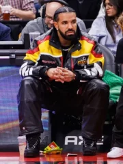 Drake Rotax Ski-Doo Bomber Leather Jacket - Image 3