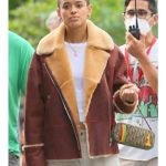 Gossip Girl Julien Calloway Shearling Fur Jacket