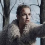 Jodie Comer Killing Eve Villanelle White Faux Fur Jacket