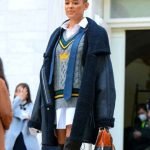 Jordan Alexander Gossip Girl Black Shearling Coat