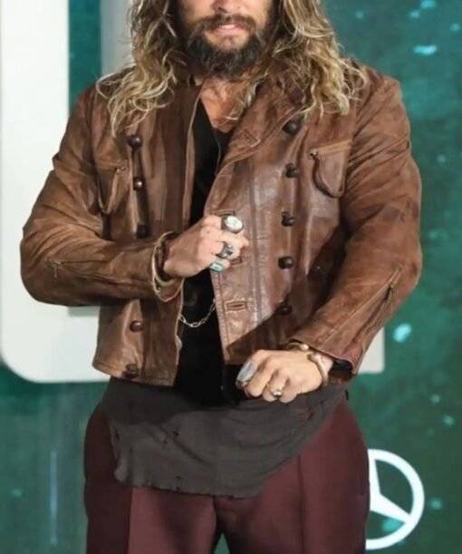 Justice-League-Aquaman-Distressed-Brown-Jacket-510x611-1.jpg Justice League Aquaman Distressed Brown Jacket - Image 1