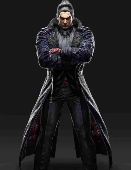 Kazuya Mishima Tekken 8 Leather Coat
