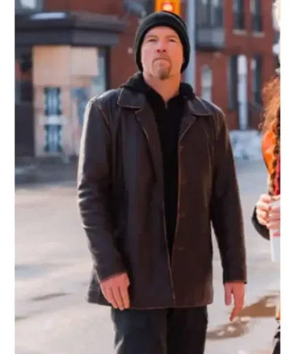 Simulant 2023 Sam Worthington Black Jacket