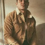 Kevin Von Erich The Iron Claw 2023 Brown Jacket