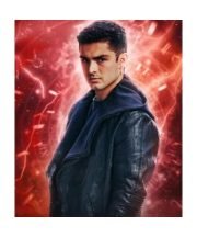 Knights of the Zodiac Diego Tinoco Black Jacket