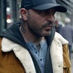 Lior Raz Hit and Run Corduroy Brown Shearling Jacket