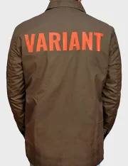 Loki Variant Brown Leather Jacket - Image 2