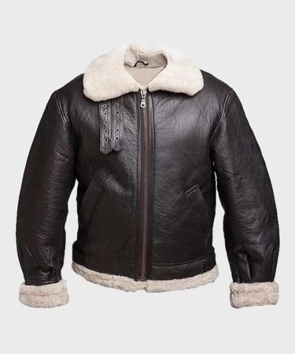 Jackson-SF Aviator Shearling Leather Jacket