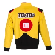 Kyle Busch M&Ms Yellow Bomber Jacket - Image 3