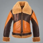 Andrew Aviator RAF Two Tone Leather Jacket