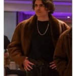 Mixed by Erry 2023 Emanuele Palumbo Brown Leather Jacket