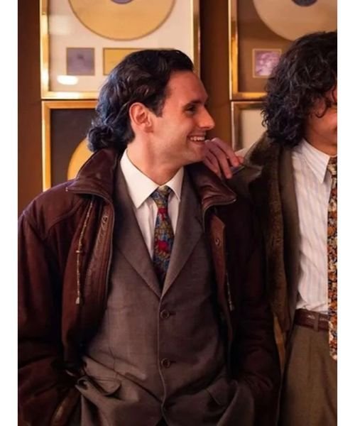 Mixed-by-Erry-Giuseppe-Arena-Brown-Leather-Jacket.jpg Mixed by Erry 2023 Giuseppe Arena Brown Leather Jacket - Image 1