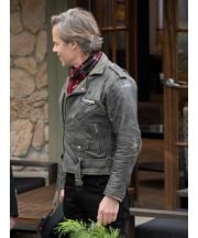 Neighbours Guy Pearce Leather Grey Jacket - Image 3