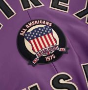 Avirex Purple Icon Leather Jacket - Image 4