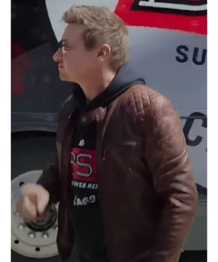 Rennervations 2023 Jeremy Renner Brown Jacket
