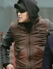 Seo Jung-Hoo Healer Season 01 Leather Jacket - Image 2