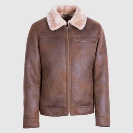 Wilson Shearling Aviator Sheepskin Jacket