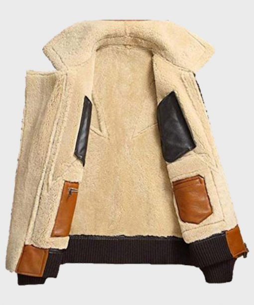 Sheepskin-Mens-Shearling-Bomber-Leather-Jacket-Inside.jpg Sheepskin Miller Shearling Bomber Jacket - Image 3