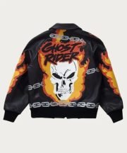 Supreme Vanson Leathers Ghost Rider Leather Jacket - Image 3
