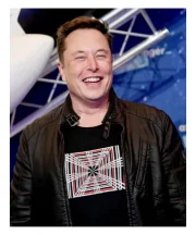 Tesla Event Elon Musk Leather Jacket